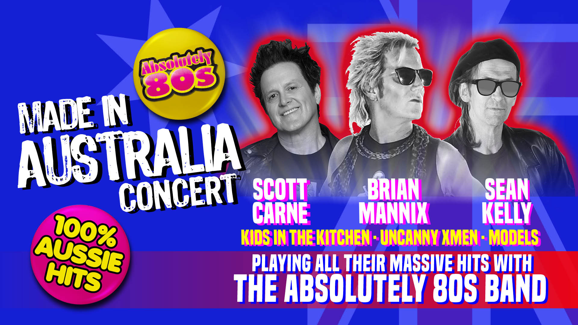 Made in Australia show - Scott Carne, Brian Mannix, Sean Kelly