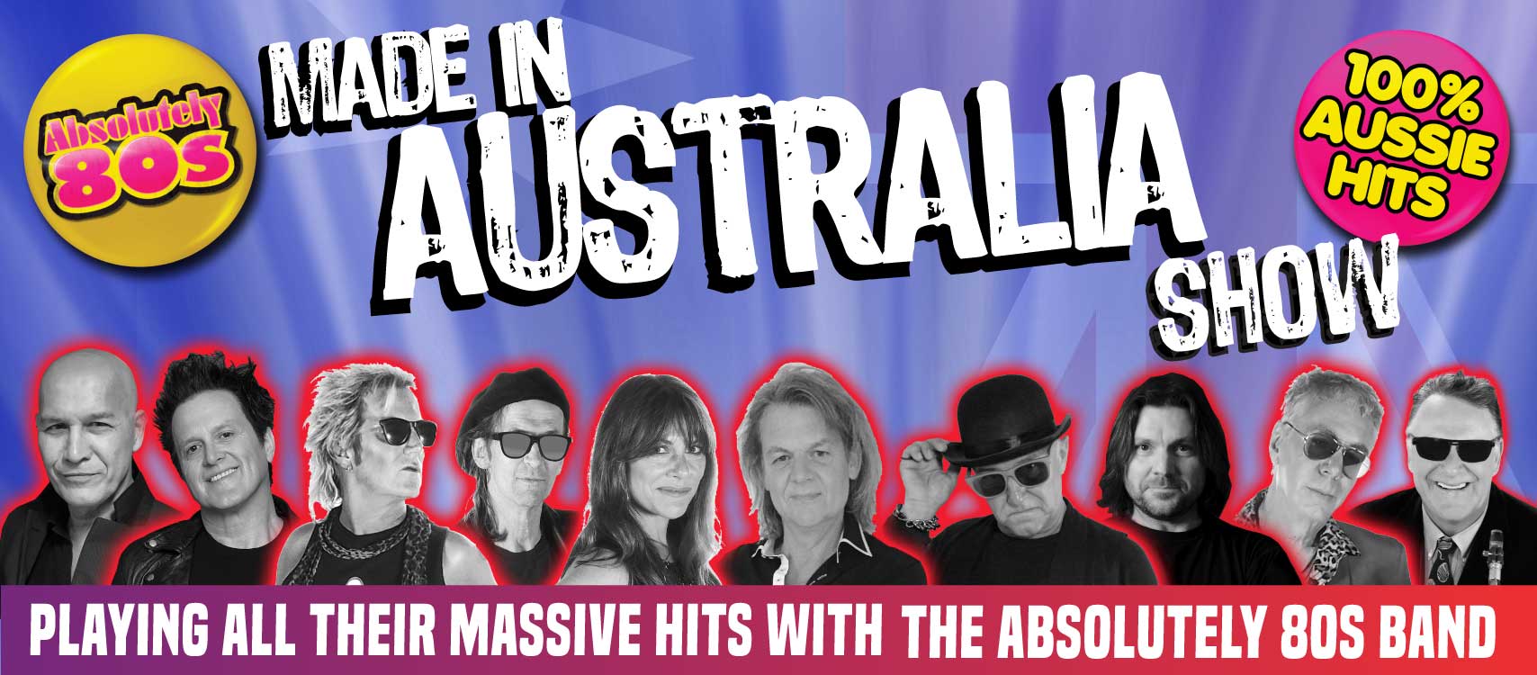 Absolutely 80s Made in Australia Tour star lineup