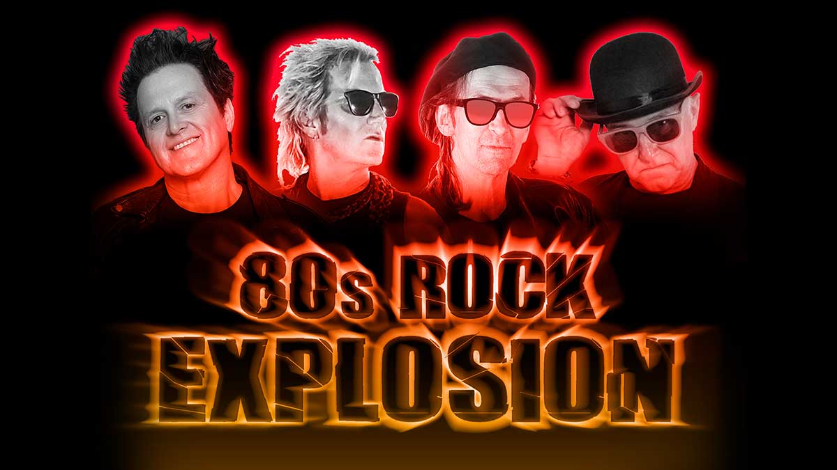 80s Rock Explosion live music gig lineup
