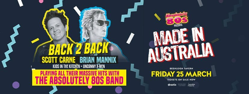 Scott Carne and Brian Mannix "Back 2 Back" show