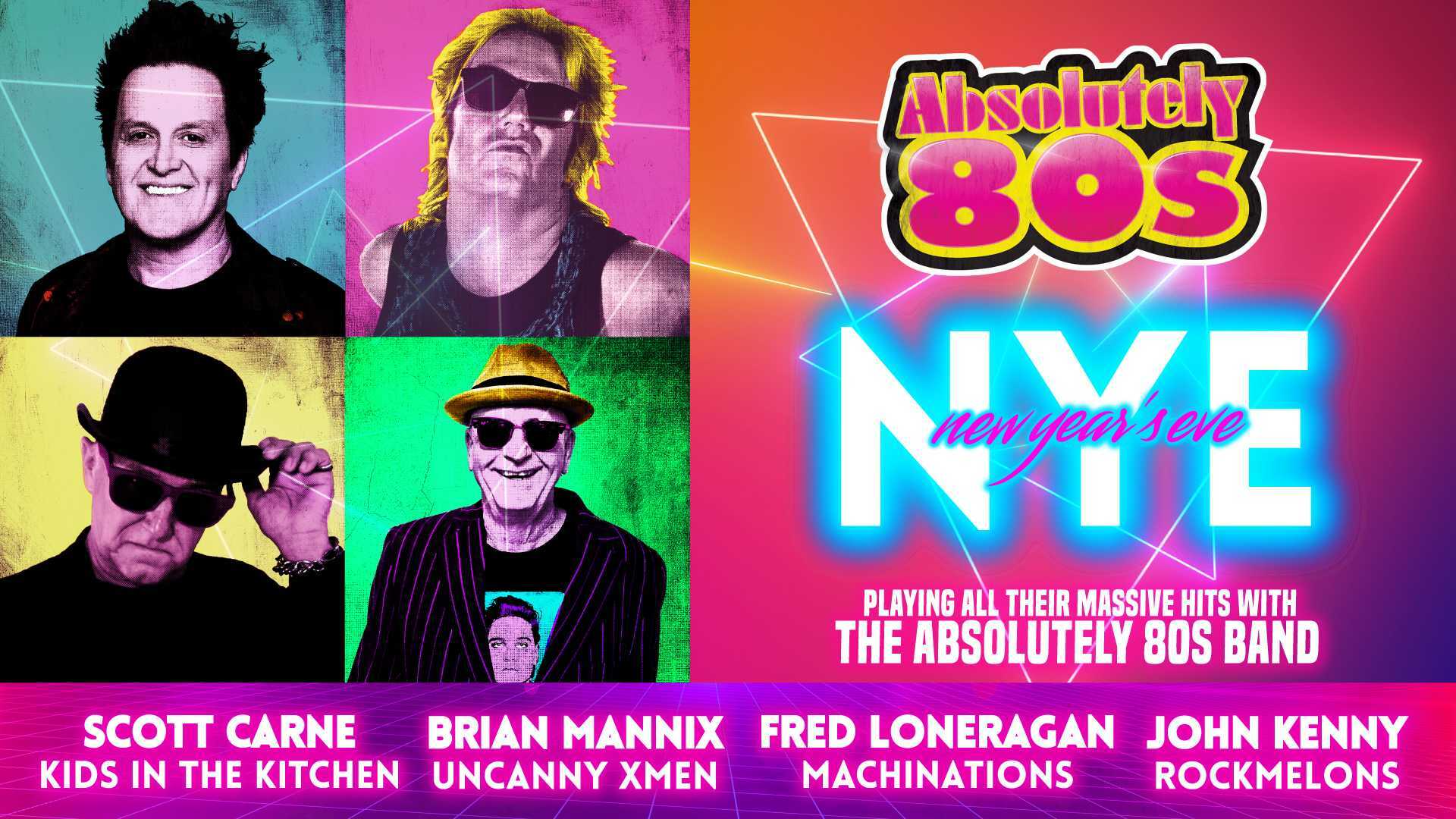 Absolutely 80s New Year Eve at Windsor RSL. Say goodbye to 2022 and hello to 2023