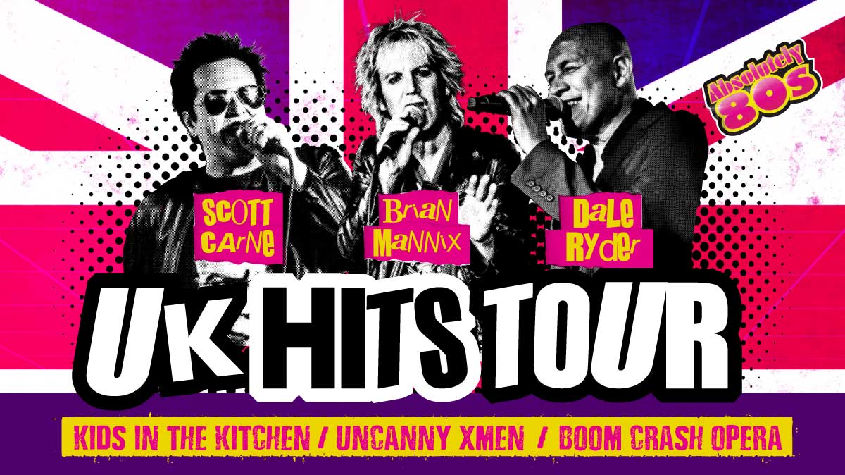 UK Hits Tour – Scott Carne, Brian Mannix and Dale Ryder