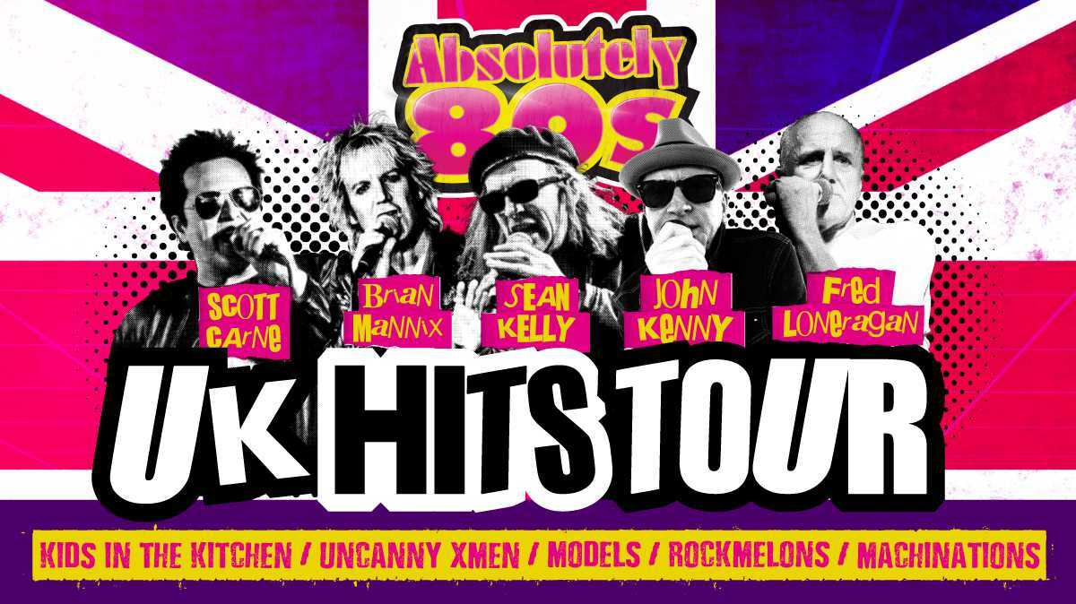 UK Hits Tour – Scott Carne, Brian Mannix, Sean Kelly, John Kenny and Fred Loneragan