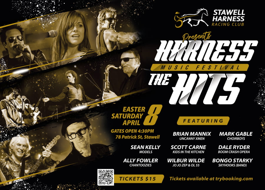 Harness the Hits at Stawell Harness Club Easter Saturday 8 April
