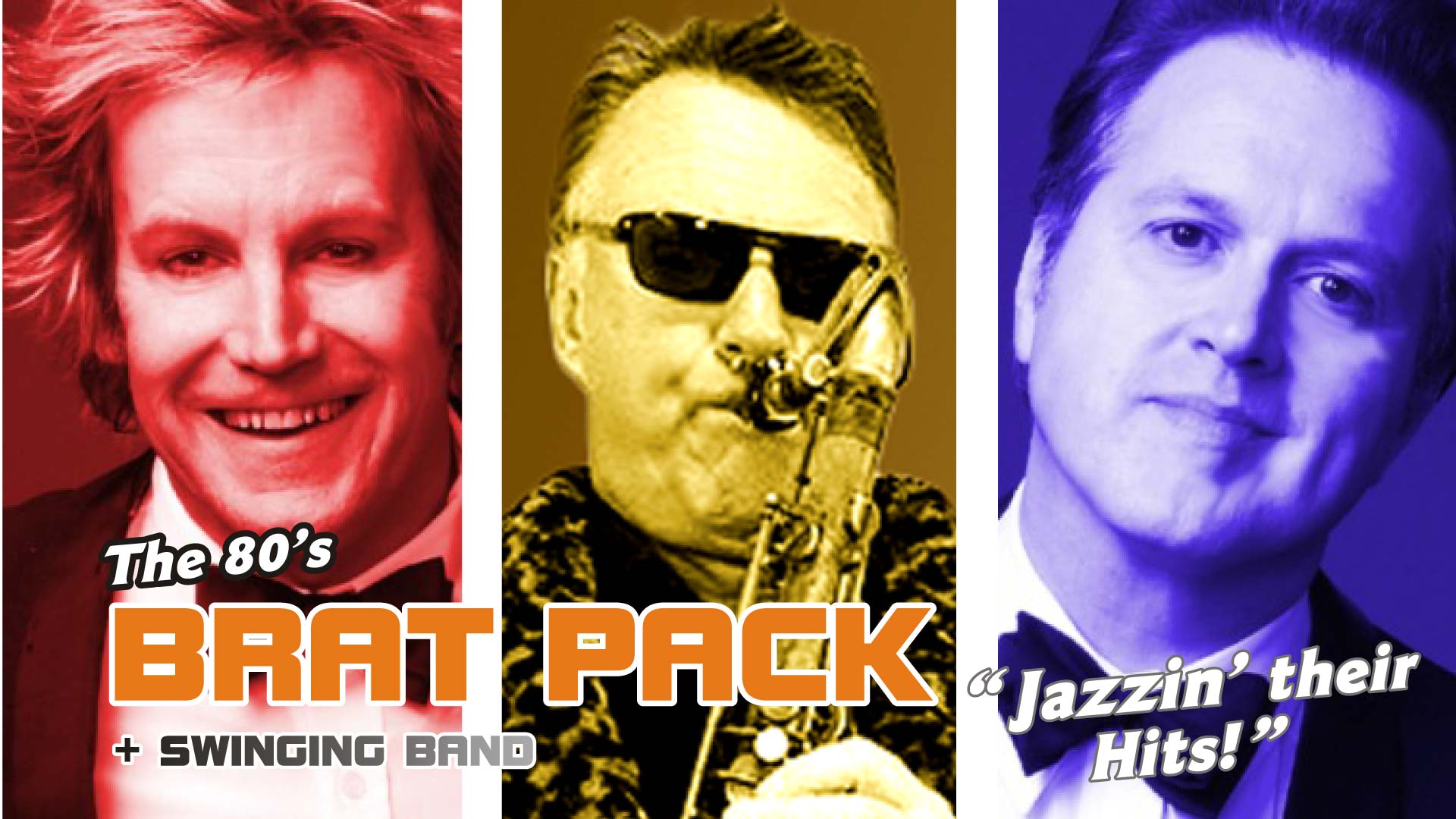The 80s Brat Pack. Brian Mannix, Wilbur Wilde and Scott Carne, jazzin' their hits.