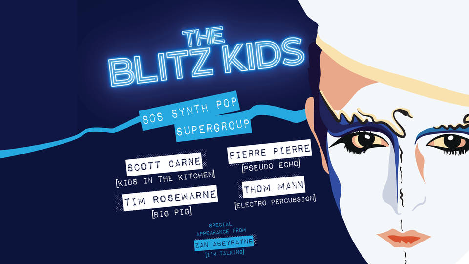 The Blitz Kids 80s synth pop supergroup